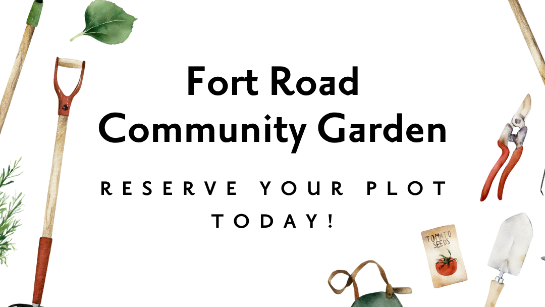 Fort Road community garden plots available