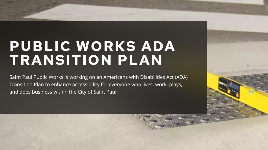 Share your ideas with St. Paul Public Works