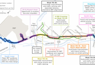 City of St. Paul Unveils Vision for West 7th Transit
