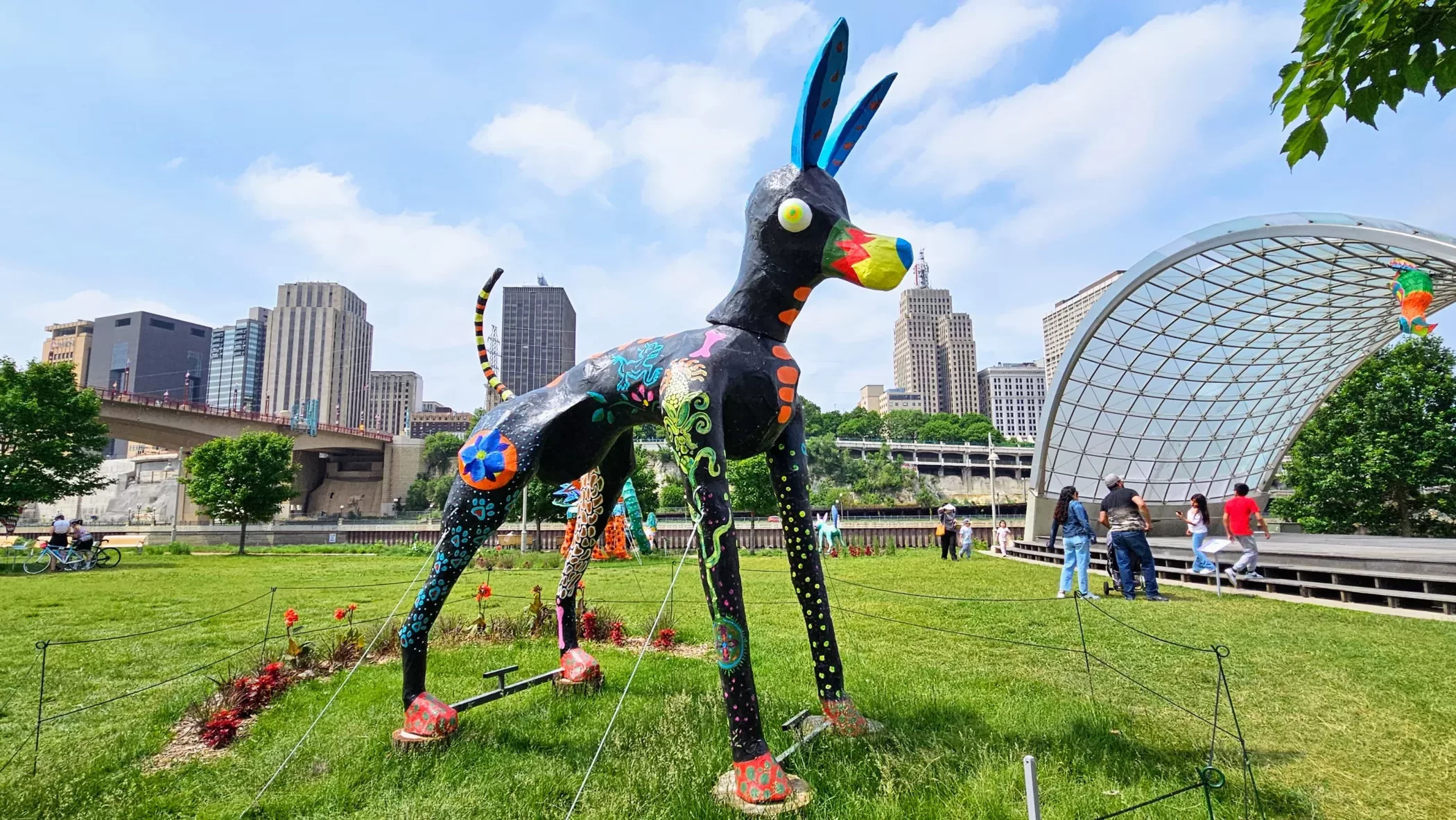 Raspberry Island Welcomes Colorful, Whimsical Alebrijes for the Summer
