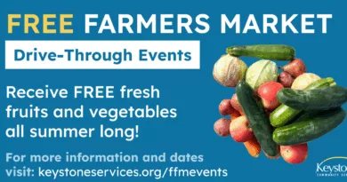 Fresh, Free Produce Available All Summer at Keystone’s Free Farmers Markets