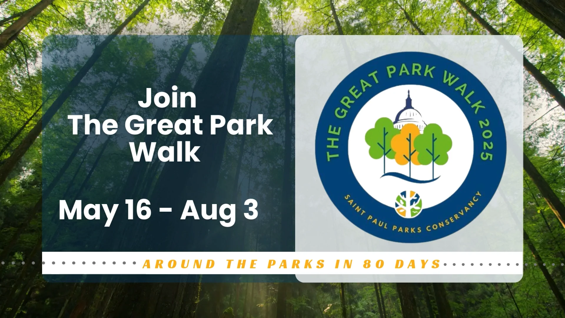 Take The Great Park Walk with the St. Paul Parks Conservancy 