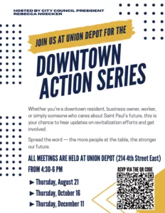 Downtown Action Series August 21.