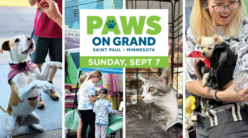 Paws on Grand 2025, September 7. 11 am - 3 pm.