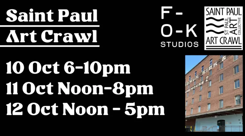 F-O-K Studios Fall 2025 West Side Art Crawl Header.