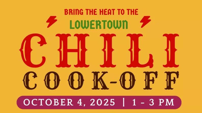 Lowertown Chili Cook-off, October 4, 2025, 1-3 pm.