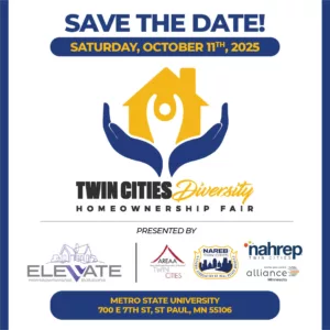 Twin Cities Diversity Homeownership Fair October 11, 2025. Free. Registration required.