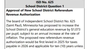 SPPS Asking Voters to Approve $37 Million Annually  Full Text of the 2025 SPPS Referendum to approve $37 million annually over the next 10 years.
