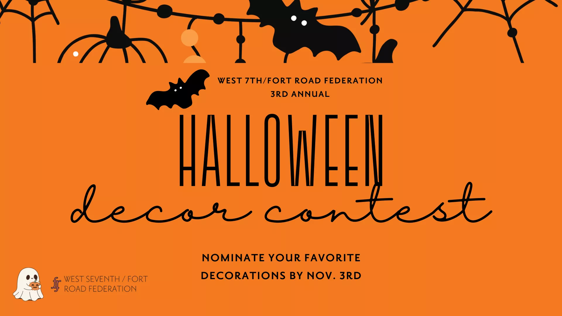 Nominate your Neighbor, or Yourself, for the Halloween Decor Contest