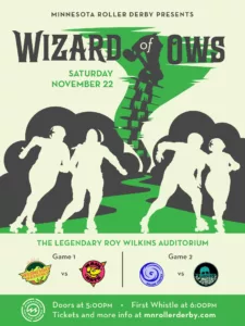 MN Roller Derby November Flyer