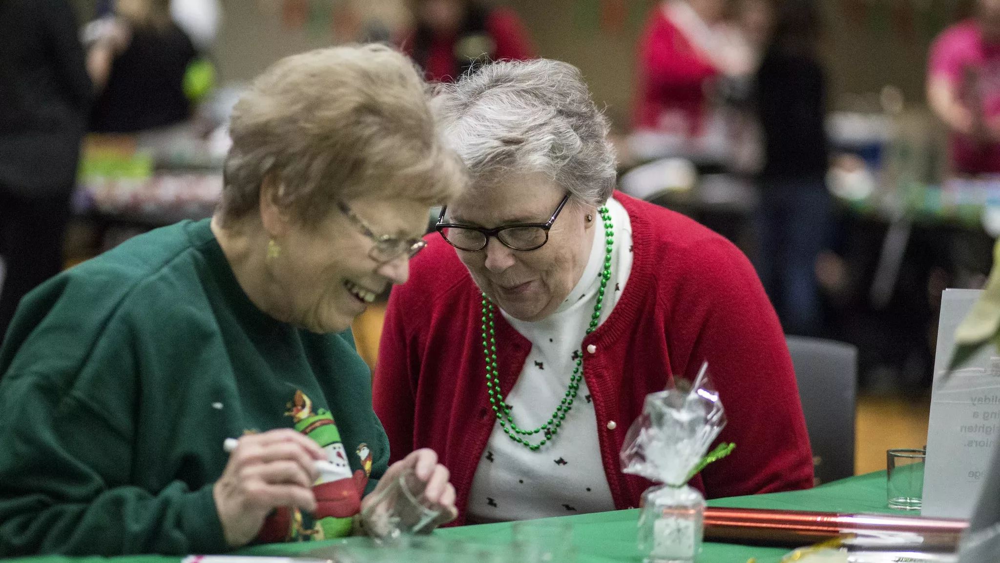 Senior Holiday Party , December 16, 11:00 a.m.-2:00 p.m. El Rio Vista. $12 "College of DuPage Celebrates Giving During the ‘Giving Garland’ Holiday Party 2017 6" by COD Newsroom is licensed under CC BY 2.0.