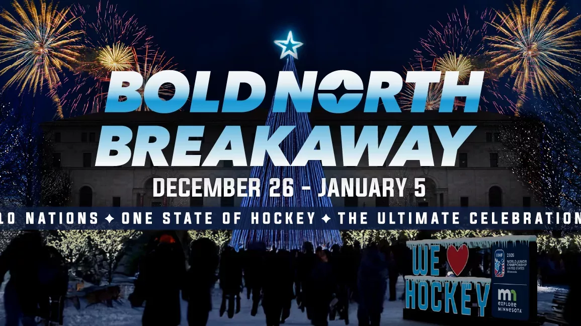 Bold North Breakaway Fan Fest, December 26-January 5. Rice Park. Free.