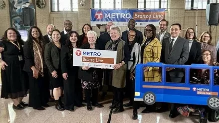 METRO Bronze Line Announced as Locally Funded Bus Rapid Transit Project