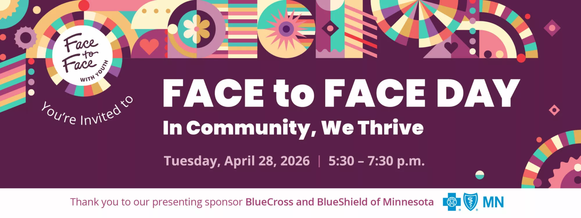 Face to Face Day 2026 In Community We Thrive