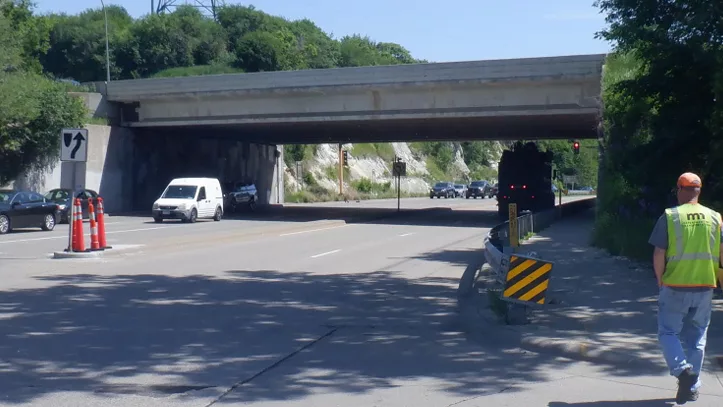 Shepard Road closure begins for major I-35E bridge replacement