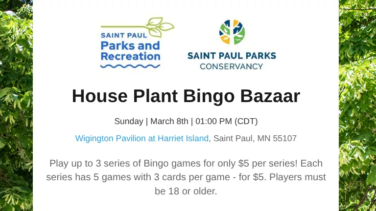 House Plant Bingo Bazaar