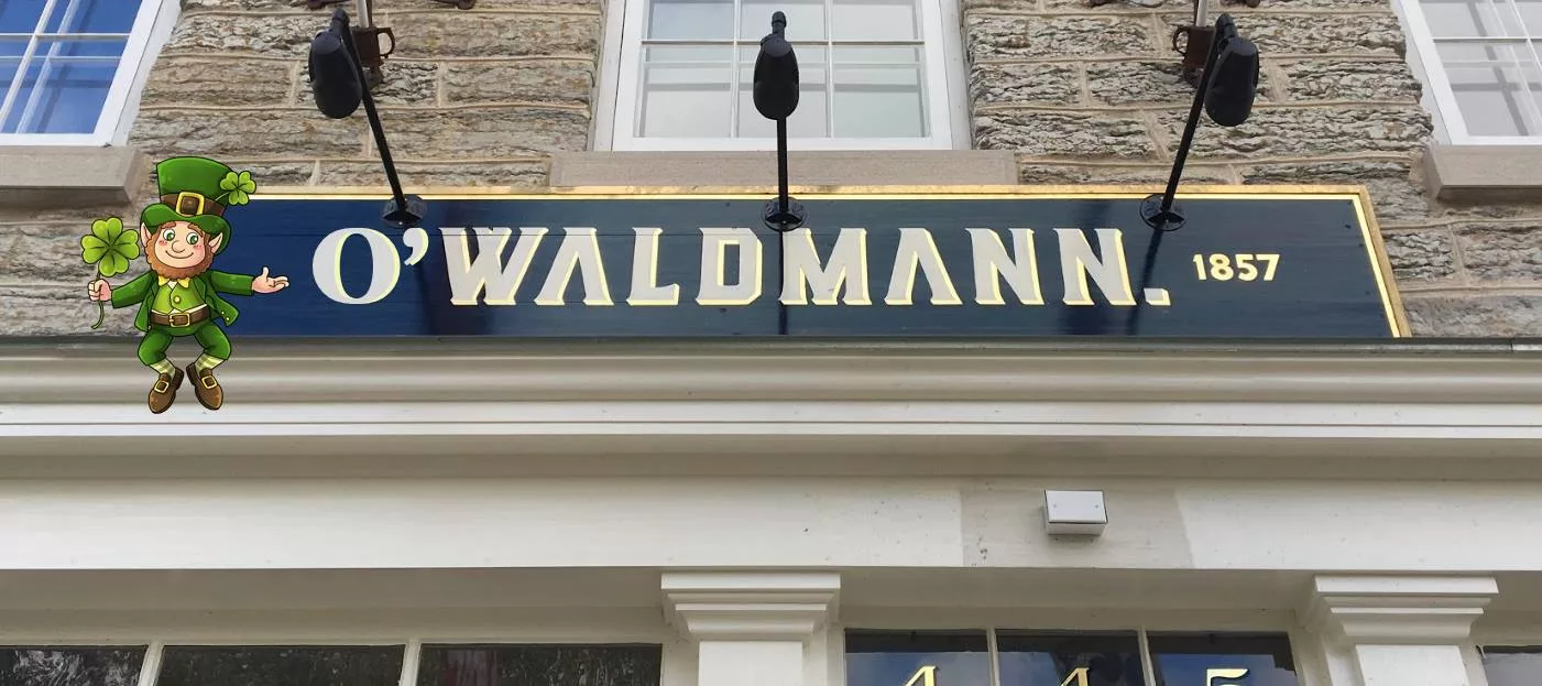O’Waldmann Restaurant & Brewery for St. Patrick’s Day