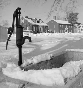 A Town Pump. Courtesy Newburyport Public Library
