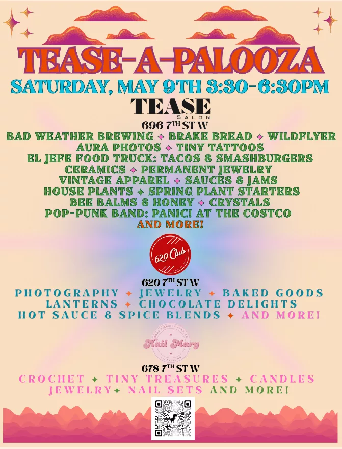 Tease-A-Palooza Makers Market & Block Party
