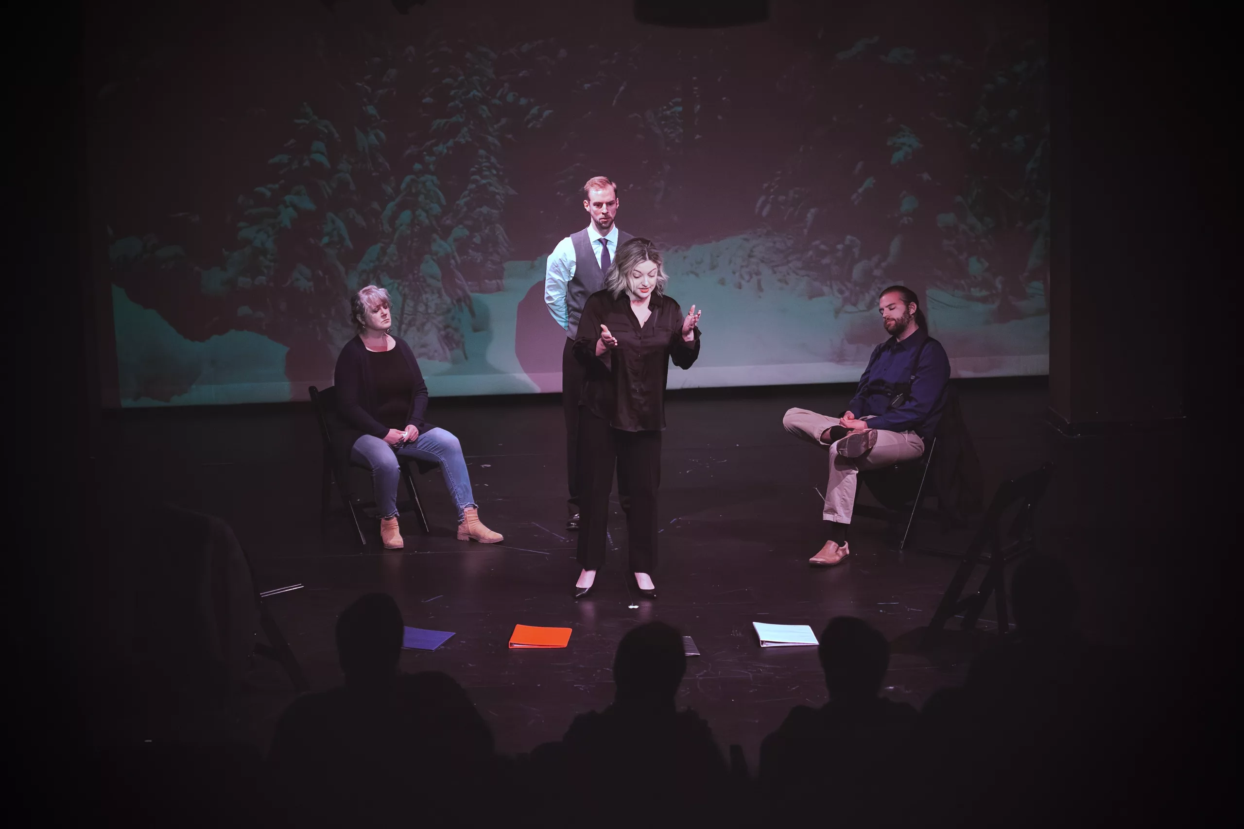 “Red Herring” was produced as part of the Park Square Theater LAB in downtown St. Paul.