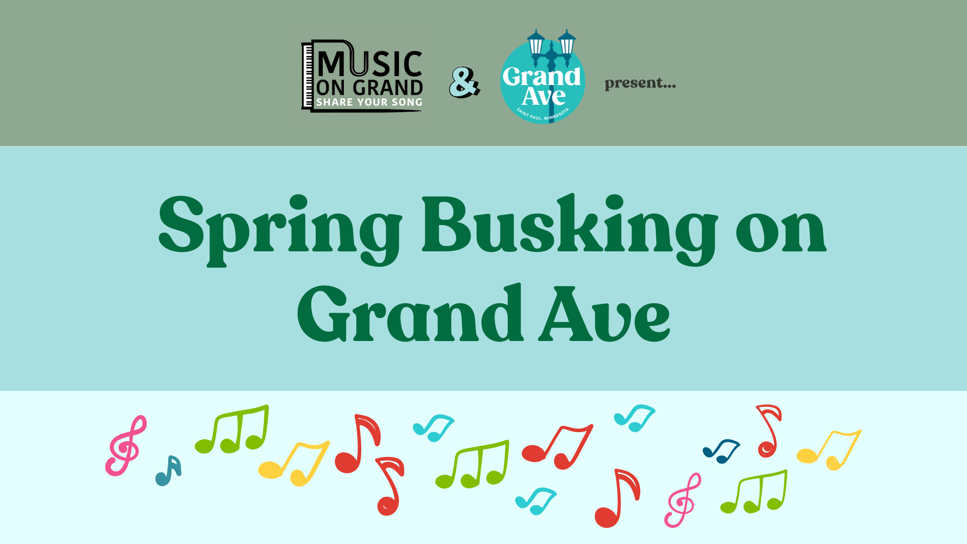 Spring Busking on Grand Avenue