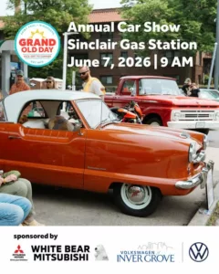 Grand Old Day car show near Grand and Hamline