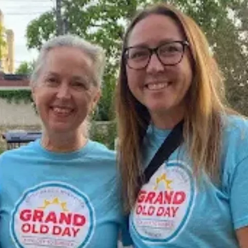 Grand Old Day Co-Chairs: Elizabeth Emerson George, Goff Public Holly Weinkauf, Red Balloon Bookshop