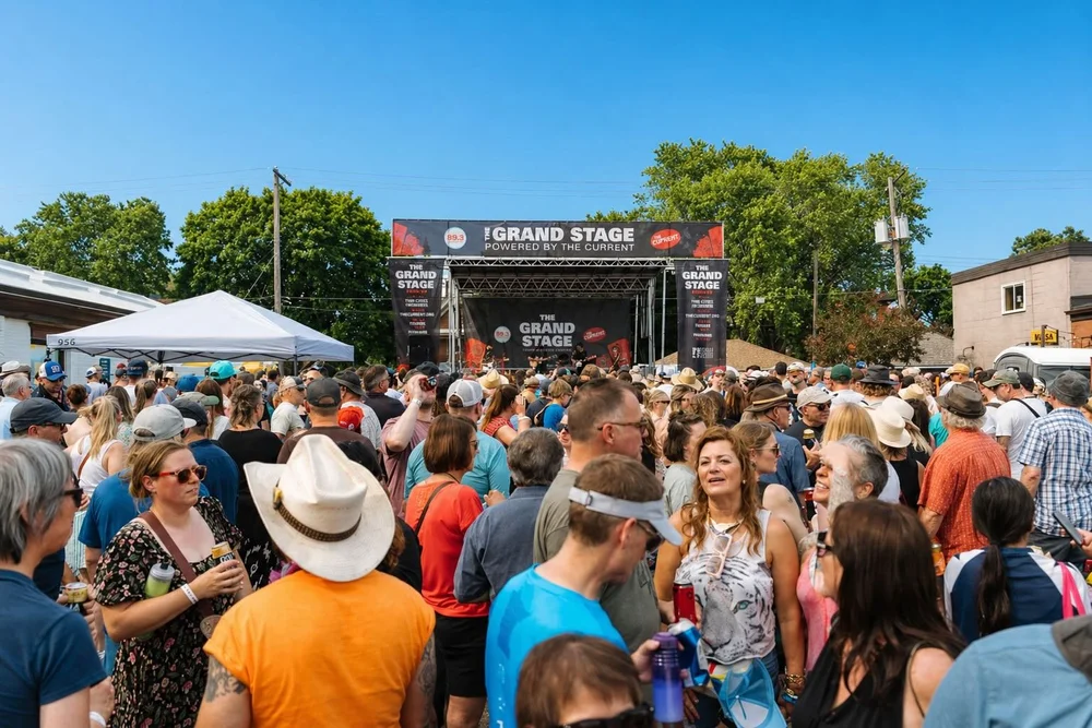 photo of the Grand Stage at Grand Old Day