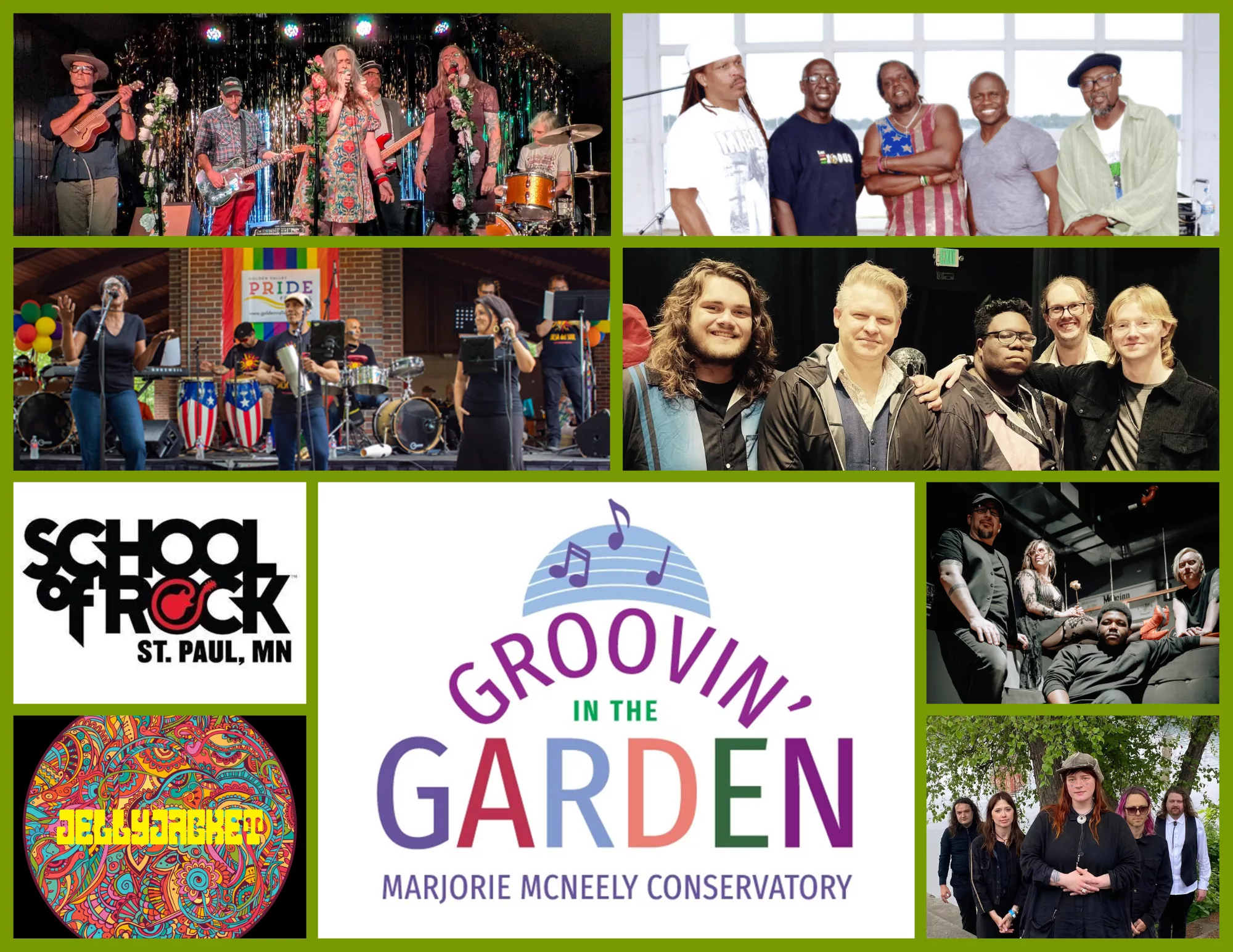 Groovin’ in the Garden Summer Music Series