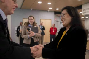 Mayor Kaohly Her at the Regions Hospital Ribbon Cutting earlier this year.