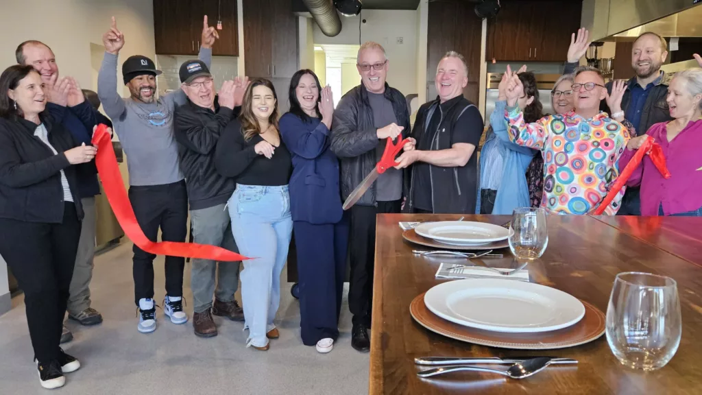 Way Cool Cooking School cut the ribbon on their new space on Grand Ave. Credit: Damian Goebel