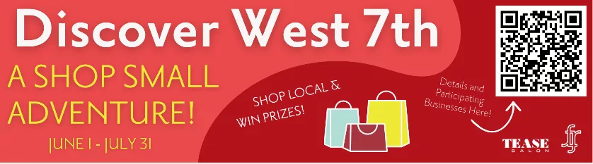Discover West 7th Shop Small Adventure