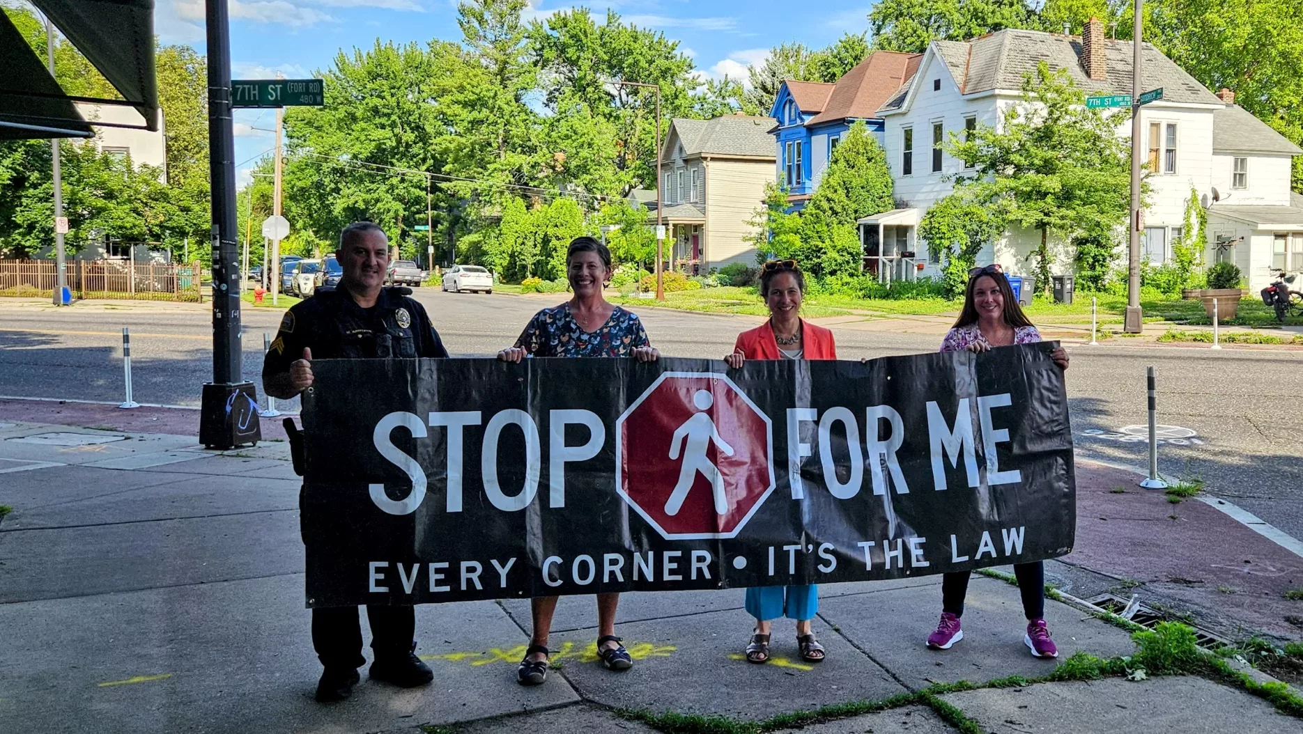 Stop For Me Campaign Returns To West 7th Amid Rise In Pedestrian Deaths