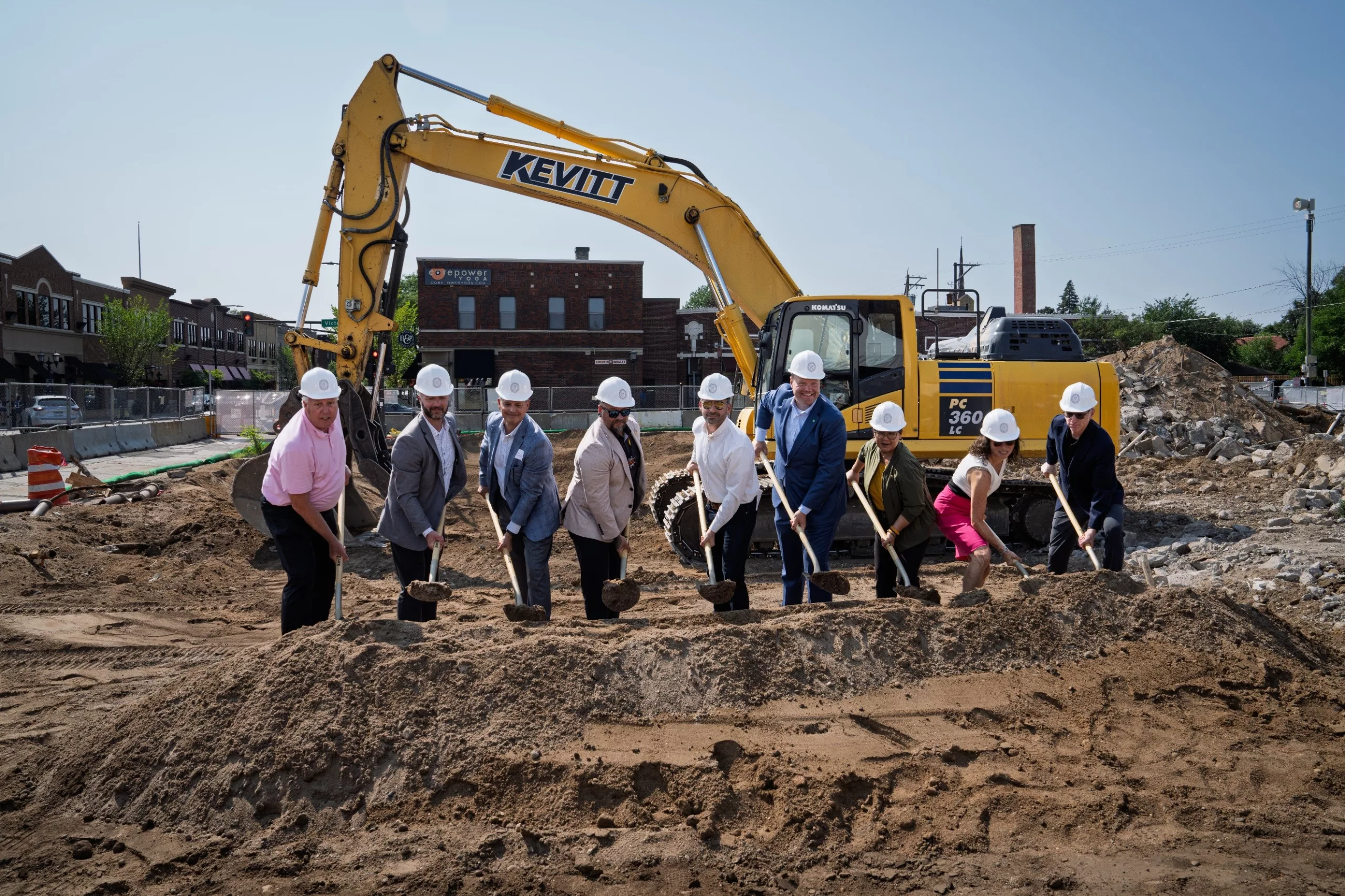 Groundbreaking at the Grand Victoria